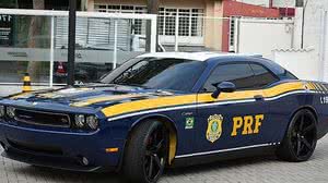 Imagem PRF do Paraná vai usar esportivo norte-americano para patrulhar fronteira