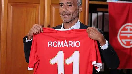 Romário é senador e atualmente também é o presidente do América | Arthur Lyrio / AFC