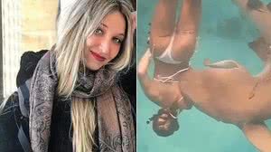 Carmen Cánovas Cervello foi atacada por tubarão nas Maldivas | Reprodução / Instagram