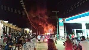 Manifestantes mataram suspeito no meio da rua | Reprodução / Redes Sociais
