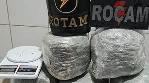 O suspeito foi encaminhado à Central de Flagrantes, no bairro Pinheiro | Foto: Divulgação/PM-AL