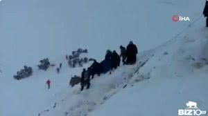 Imagem Avalanche no leste da Turquia deixa 21 mortos