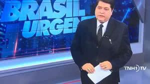 Imagem Vídeo: Datena chora ao anunciar morte do colega Ricardo Boechat