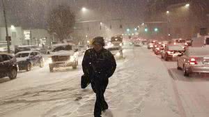 Nevasca atingiu em cheio a Costa leste dos Estados Unidos e grandes cidades como Nova York e Nova Jersey | Frank Becerra Jr./The Journal News via AP