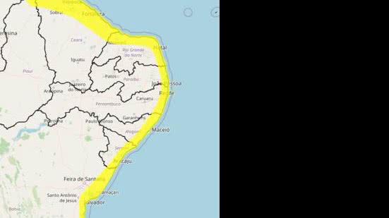 Foto: Reprodução/Inmet