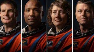 Na ordem, os astronautas Jeremy R. Hansen, Victor Glover, Christina Hammock Koch e Reid Wiseman | Nasa/Reprodução