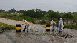 Penedo foi uma das cidades com maior acumulado de chuva | Divulgação/Penedo