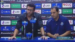 Alberto Valentim ficou apenas três partidas no time egípcio | Reprodução / Pyramids TV