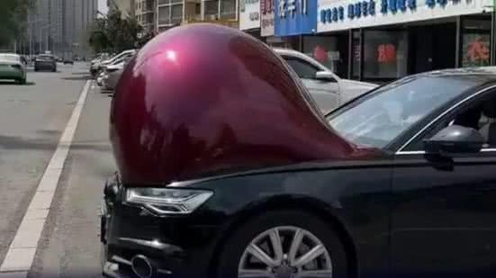 Caloi criou uma grande bolha no carro | Foto: Reprodução / X