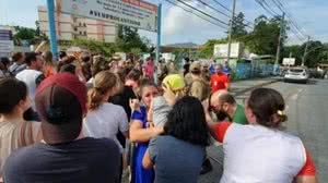 Creche Cantinho Bom Pastor sofreu ataque, em Blumenau | Foto: Reprodução