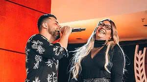 Mendonça e Huff tinham se separado anteriormente em julho do ano passado. Eles anunciaram a reconciliação em novembro do mesmo ano | Foto: Reprodução