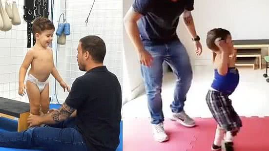 Imagem Criança de 6 anos que não andava até os cinco já consegue jogar bola