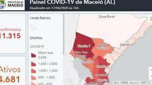 Imagem Prefeitura disponibiliza painel interativo com informações sobre a covid-19