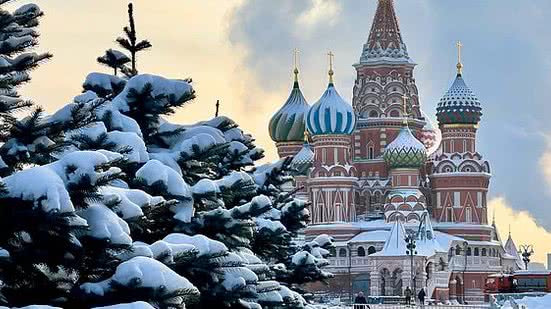 Imagem ilustrativa da região central do Kremlin de Moscou, na Rússia | Ato Press / Folhapress