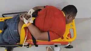 Gestores da unidade afirmam que ele chegou ao local agressivo e que, 'apesar de chocante', medida foi necessária para contê-lo | Foto: Reprodução/Arquivo Pessoal