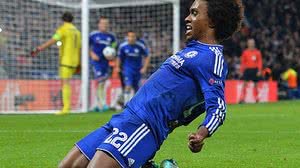 Willian comemora pelo Chelsea | Glyn Kirk / AFP