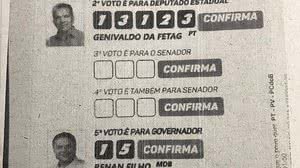 Imagem Polícia apreende santinhos com propaganda irregular em Arapiraca