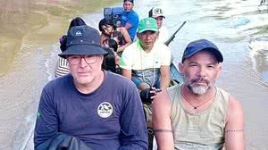Bruno Pereira esteve em expedição pela Amazônia antes de se encontrar com o jornalista inglês Dom Phillips | Arquivo Pessoal