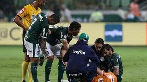 Ricardo Goulart sentiu lesão no jogo com o Fortaleza | Cesar Greco/Ag. Palmeiras/Divulgação