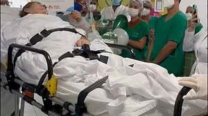 Imagem Após mais de 6 meses internada, idosa de 64 anos vence Covid-19 e recebe alta de hospital