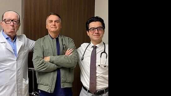 Ex-presidente deixou hospital após dias de internação | Divulgação/X/Jair Bolsonaro