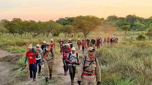 Membros da Brigada Alter do Chão | Reprodução / Redes Sociais