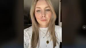 Reagan Baylee diz em vídeo no TikTok que descobriu que vizinho estava morto dentro do apartamento após 2 meses | Reprodução / TikTok