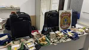 Aeronave pousou no Aeroporto Estadual de Sorocaba | Foto: Divulgação/PF