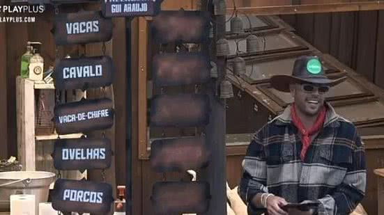 Pela terceira vez, Gui delega funções: 'Não gostou, vai ter que me engolir | Foto: Reprodução Playplus