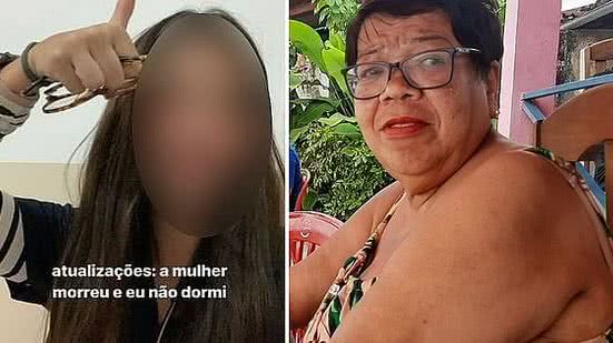 Imagem 'Vai matar muito paciente', diz irmã de idosa ironizada por aluna de medicina
