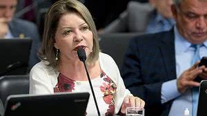 A relatora da PEC, Juíza Selma (PSL-MT) apresentou parecer favorável | Pedro França / Agência Senado