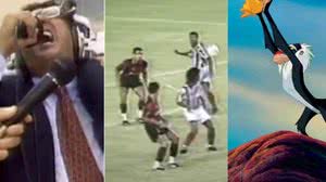 A última vez que o clube chegou à decisão foi em 1994 | Crédito: Reprodução / Globo e Disney