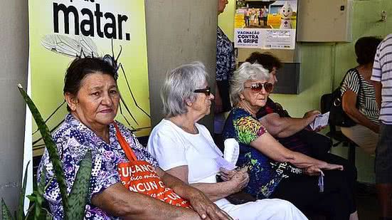 Primeiro dia de vacinação de idosos, gestantes e crianças de 3 meses a 5 anos, na Unidade Básica de Saúde Alto de Pinheiros, zona oeste | Rovena Rosa/Agência Brasil
