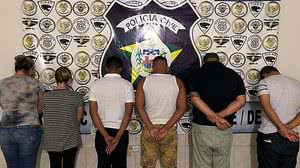 Suspeitos foram presos em Maceió | Cortesia ao TNH1