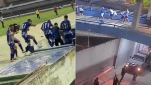 O Azulão pode ser denunciado no STJD | Crédito: Montagem TNH1