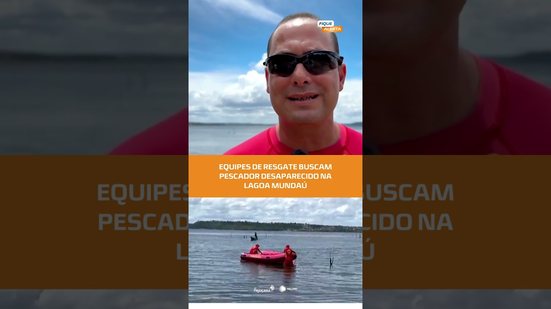Desaparecimento de pescador mobiliza buscas na Lagoa Mundaú, veja no #FiqueAlerta
