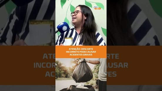 Saiba como descartar objetos cortantes e evitar acidentes com garis #FiqueAlerta