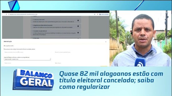 Quase 82 mil alagoanos estão com título eleitoral cancelado; saiba como regularizar