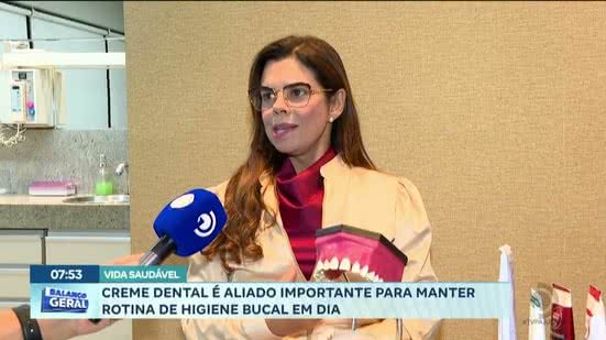 Creme dental é aliado importante para manter rotina de higiene bucal em dia