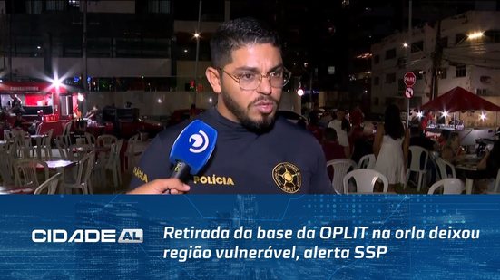 Retirada da base da OPLIT na orla deixou região vulnerável, alerta SSP