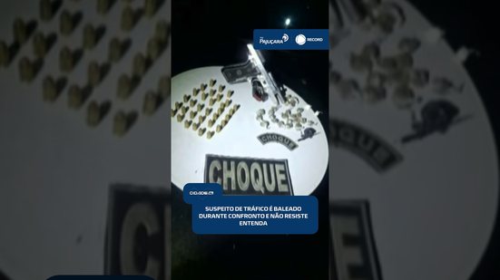 🚨 Homem suspeito de tráfico morre após confronto com a Polícia Militar | #CidadeAL