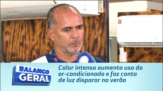 Calor intenso aumenta uso do ar-condicionado e faz conta de luz disparar no verão