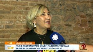 Novos Gigantinhos: Pais e responsáveis devem fazer matrículas presencialmente na SEMED até o dia 23