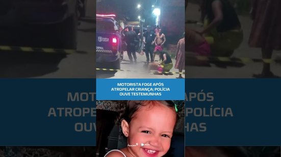 Polícia ouve testemunhas após criança ser atropelada; motorista fugiu do local #BalançoGeralAL
