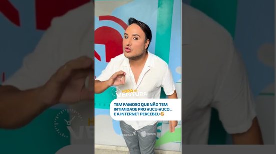Tem famoso na casa que não tem como fazer o “vucu-vuco”, veja agora no  #HoraDoVentura