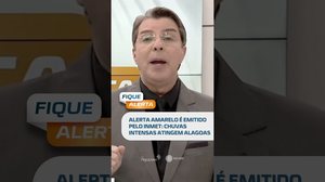 🗞️ DESTAQUES DO DIA: atenção! Inmet alerta para risco de chuvas fortes em Alagoas #FiqueAlerta
