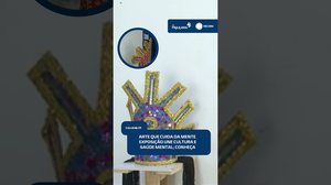 🎨 Exposição transforma cultura popular em ferramenta de cuidado com a saúde mental #CidadeAL