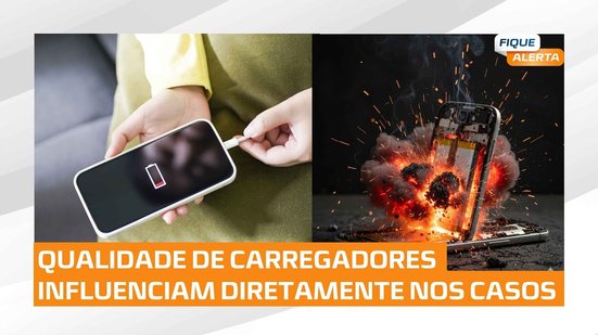 Bateria de celular explode em casa e quase causa incêndio no Cidade Universitária