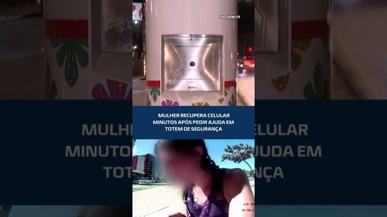 #CidadeAL | Celular furtado é recuperado após vítima acionar totem da segurança pública em Maceió
