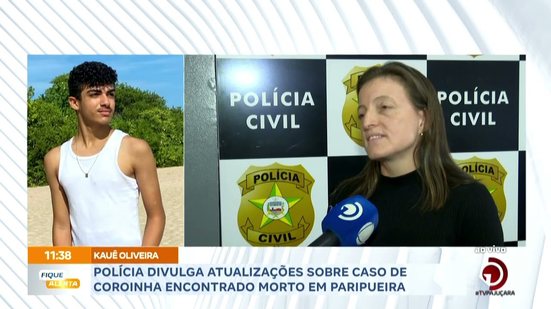 Kauê Oliveira: Polícia divulga atuações sobre caso de coroinha encontrado morto em Paripueira